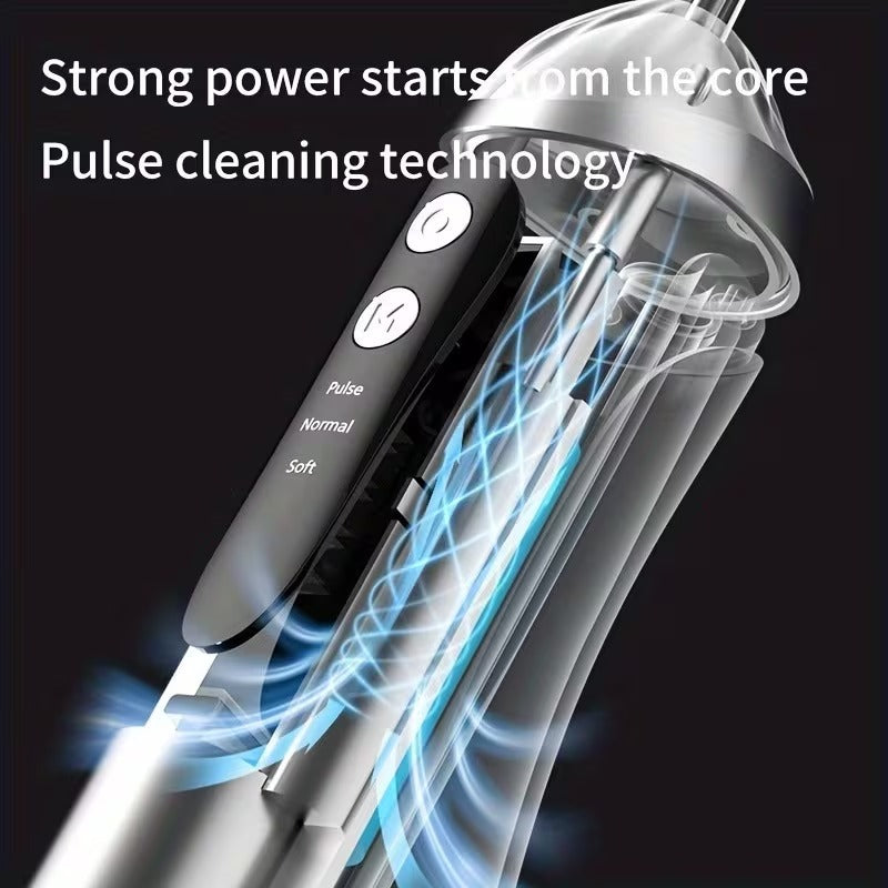HydroClean Pro Water Flosser - Cordless & Rechargeable